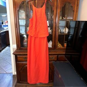 NWT Vintage Marie St. Claire Long Formal Prom Dress Beautiful HTF Size 12 RARE